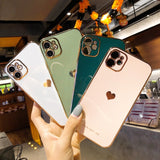 Soft Silicone Shockproof Case For iPhone