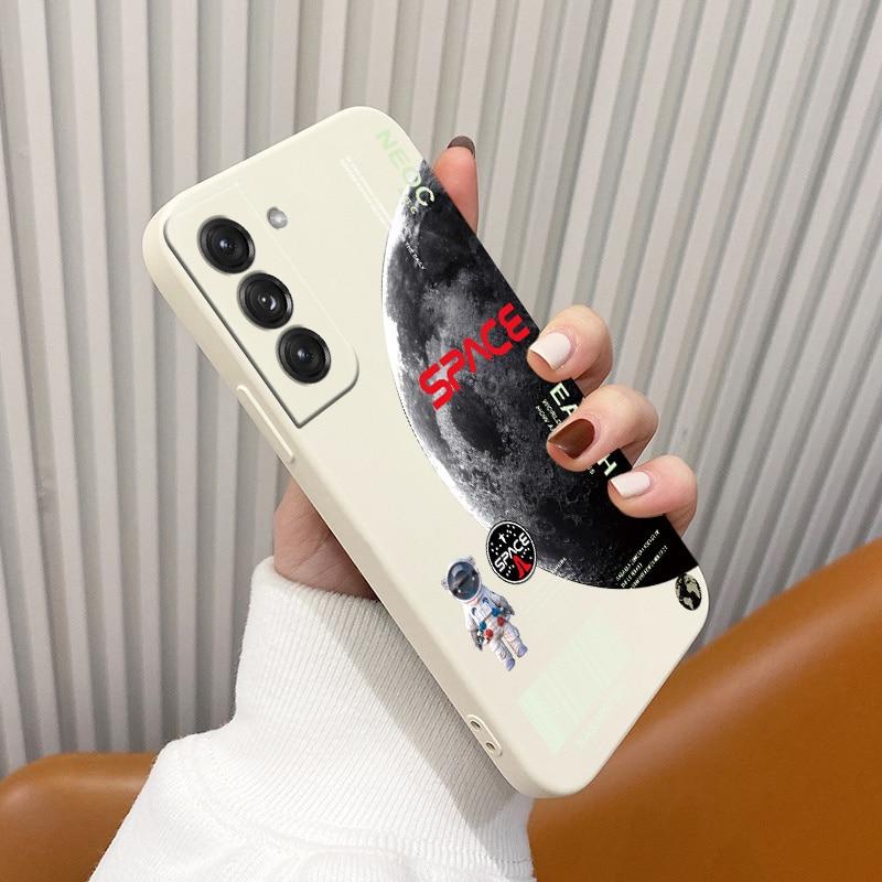 Space Astronaut Thin Soft Case For Samsung