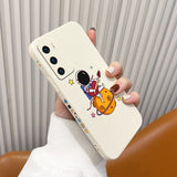 Silicone Cute Pattern Soft Case For Huawei