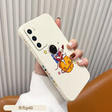 Silicone Cute Pattern Soft Case For Huawei