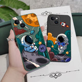 Astronauts Side Pattern Case For iPhone