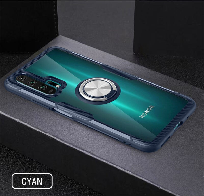 Transparent Clear Ring Holder Case For Huawei