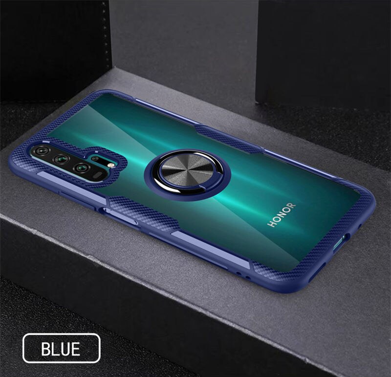 Transparent Clear Ring Holder Case For Huawei