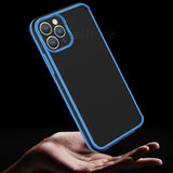 Ultra Thin Square Camera Lens Protection Case For iPhone