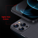 Breathable Cooling Matte Thin Case For iPhone