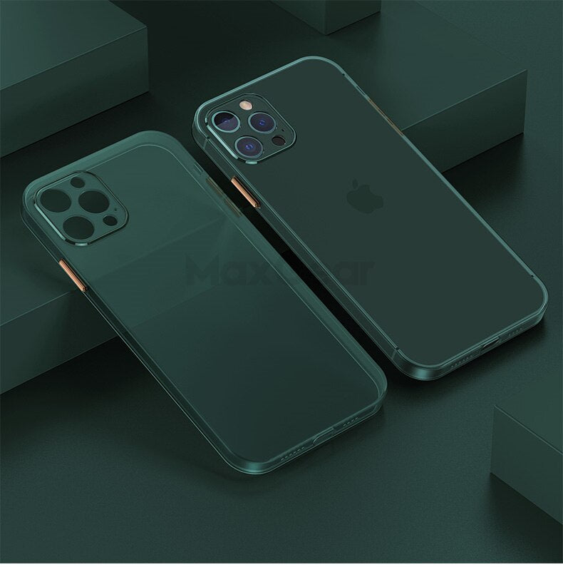 Ultra Thin Matte Soft Case for iPhone