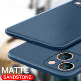 Ultra-Thin Sandstone Case For iPhone