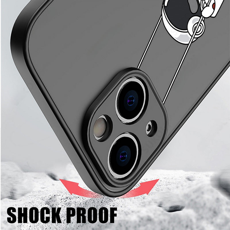Swing Astronaut Frosted Case For iPhone