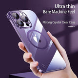 Magnetic Frameless Clear Case for iPhone