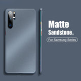 Ultra Thin Matte Slim Case For Samsung