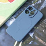 Liquid Silicone Magnetic Case For iPhone