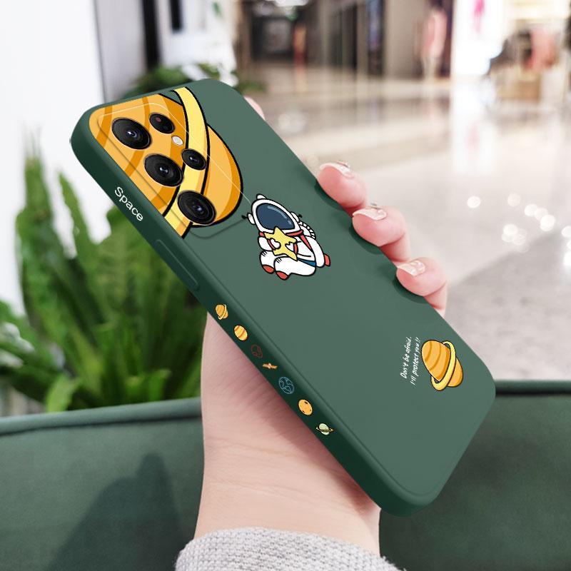Planet Astronaut Silicone Case For Samsung