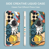 Colorful Astronaut Case For Samsung