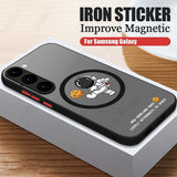 Cartoon Astronaut Magnetic Case For Samsung
