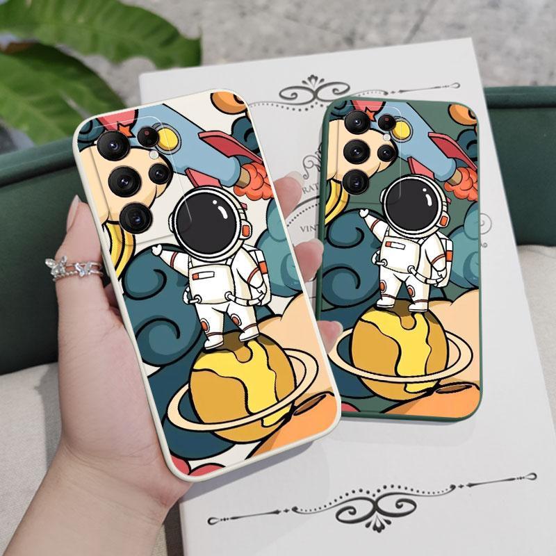 Colorful Astronaut Case For Samsung