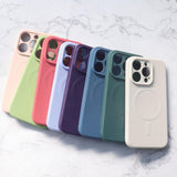 Liquid Silicone Magnetic Case For iPhone