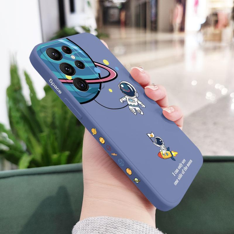 Planet Astronaut Silicone Case For Samsung