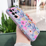 New Flower Silicone Case For Samsung